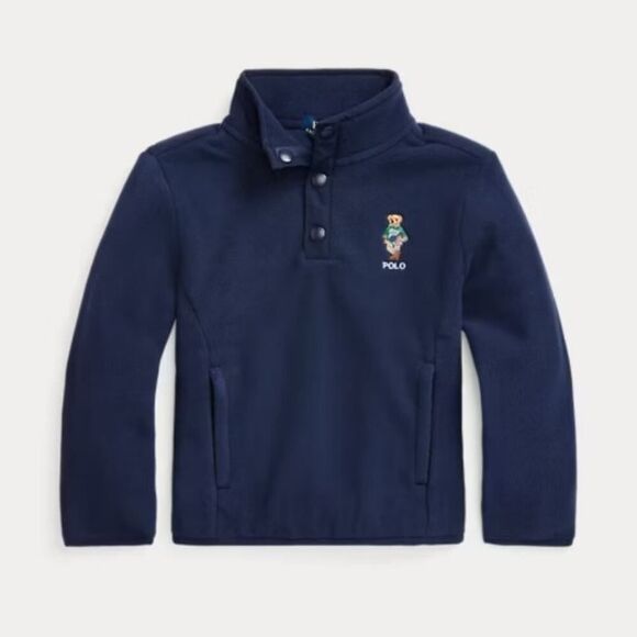 Polo by Ralph Lauren Other - POLO RALPH LAUREN
Kids' Polo Bear Fleece Pullover In Cruise Navy Size 3T New NT